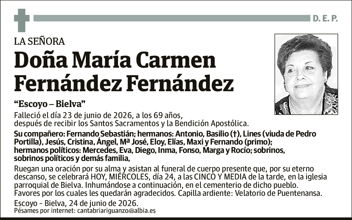 María Carmen Fernández Fernández
