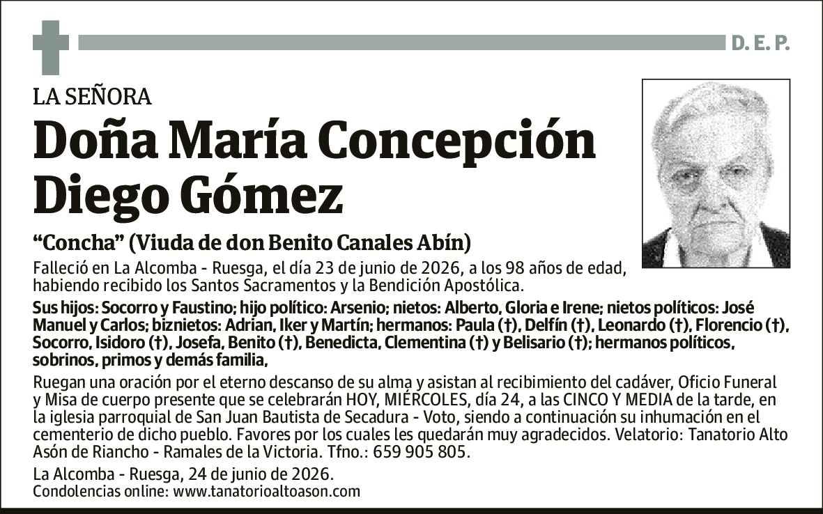 María Concepción Diego Gómez