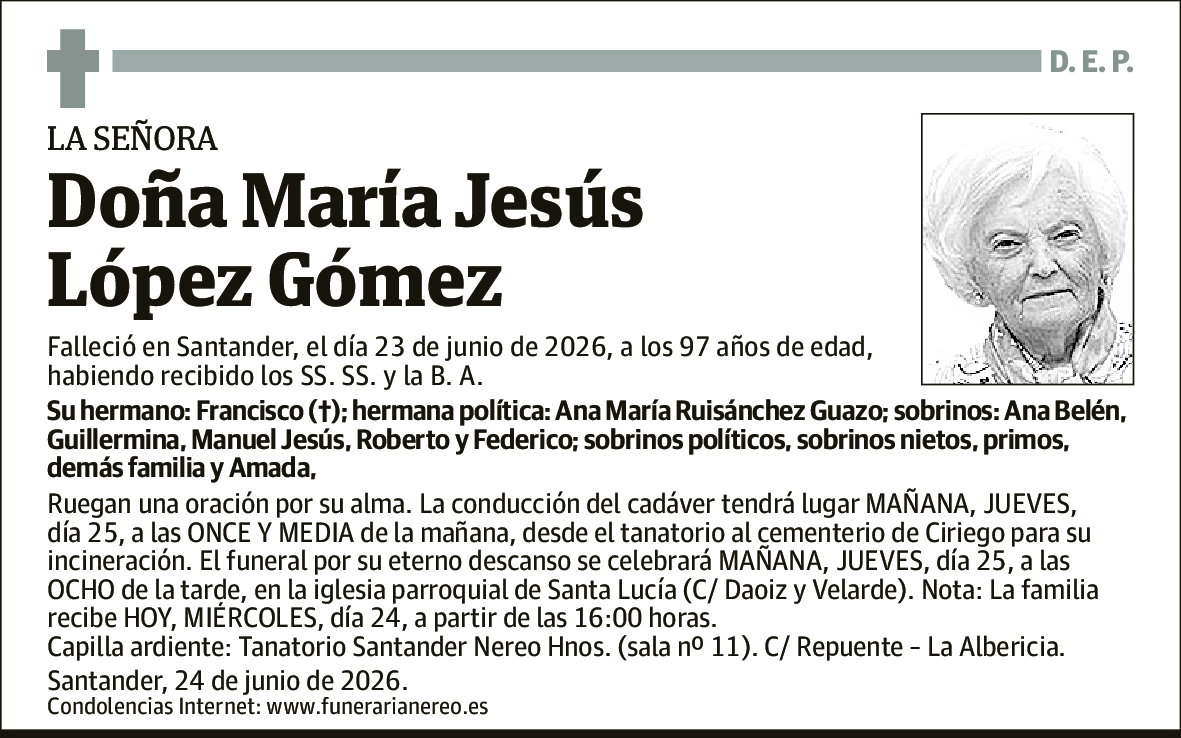 María Jesús López Gómez
