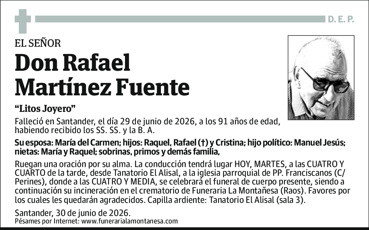 Rafael Martínez Fuente