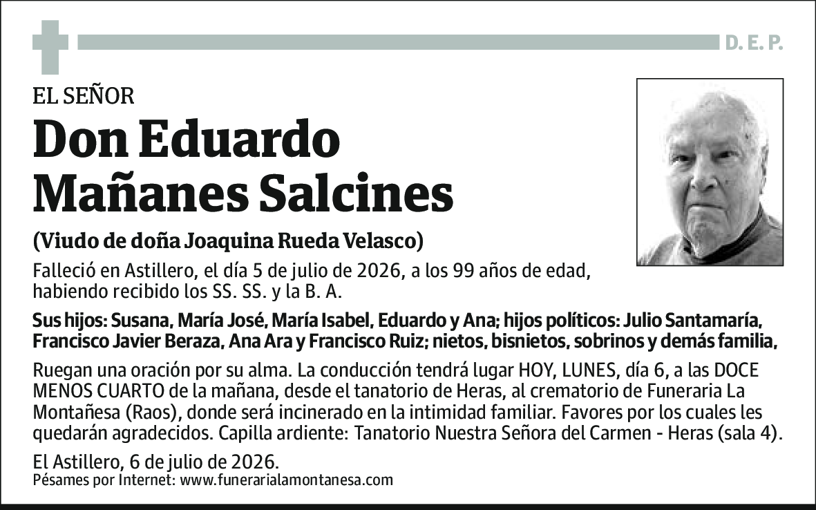 Eduardo Mañanes Salcines