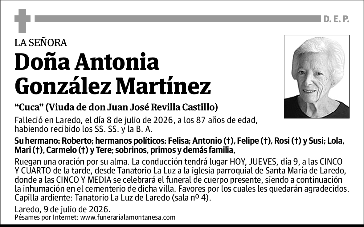 Antonia González Martínez