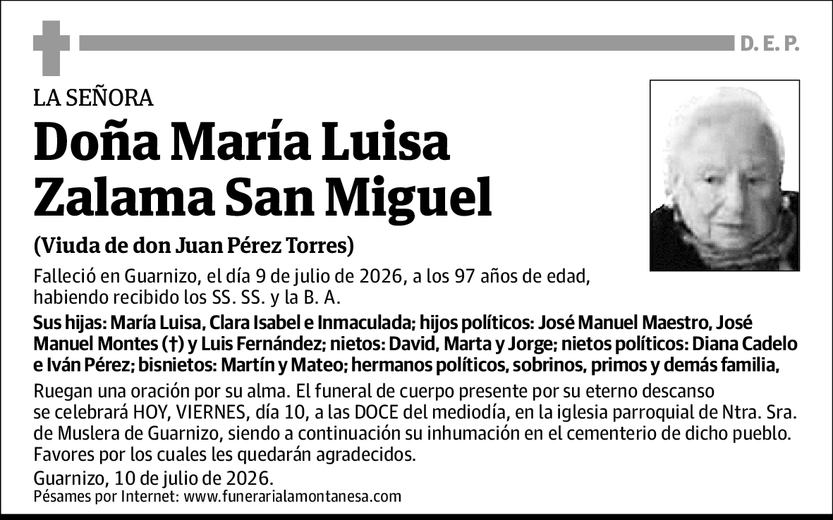 María Luisa Zalama San Miguel