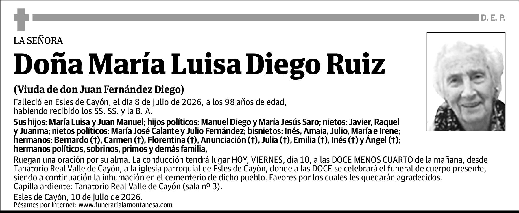 María Luisa Diego Ruiz