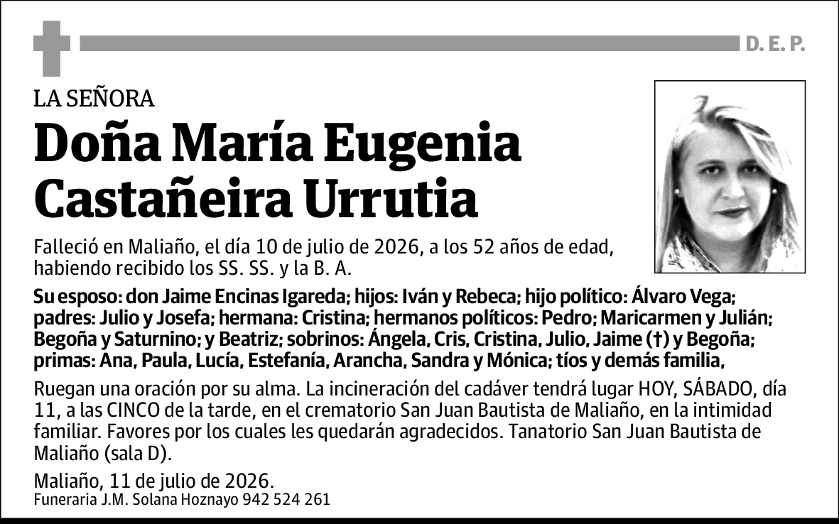 Maria Eugenia Castañeira Urrutia
