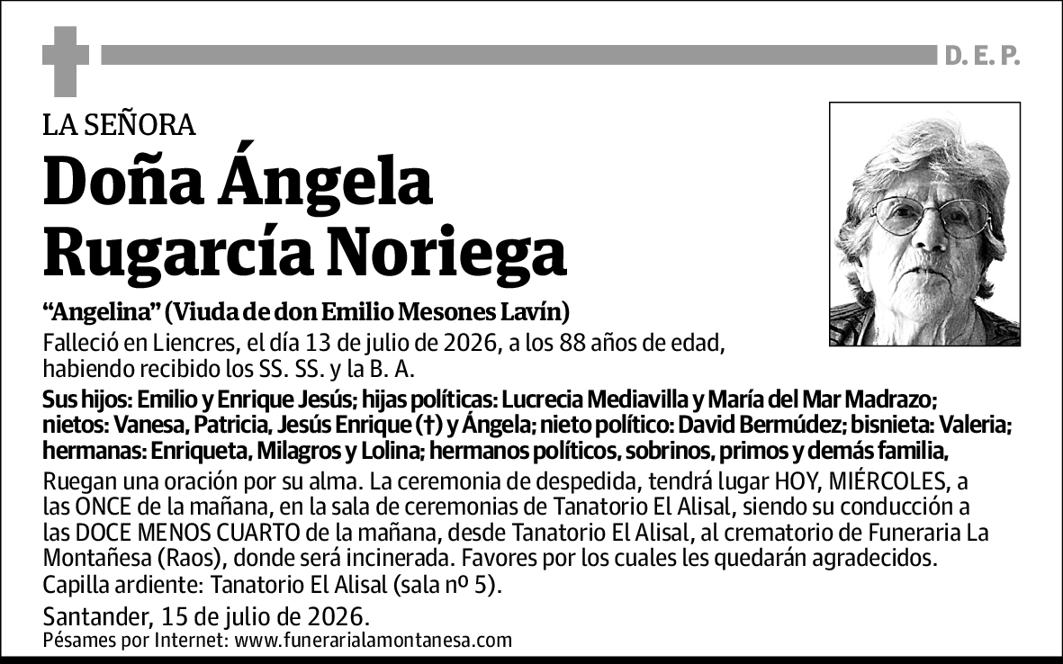 Ángela Rugarcia Noriega