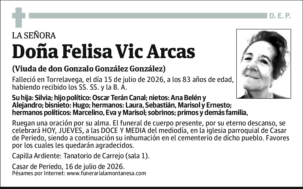 Felisa Vic Arcas