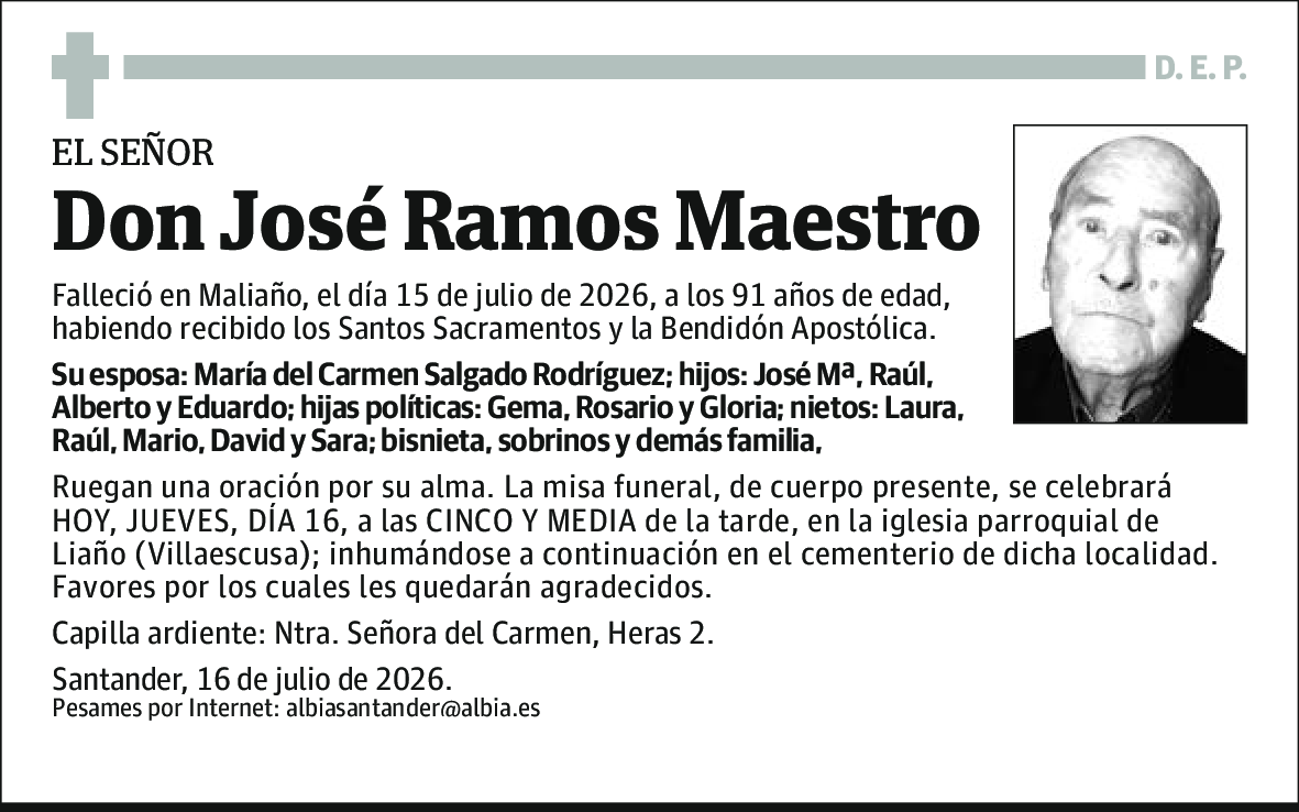 José Ramos Maestro