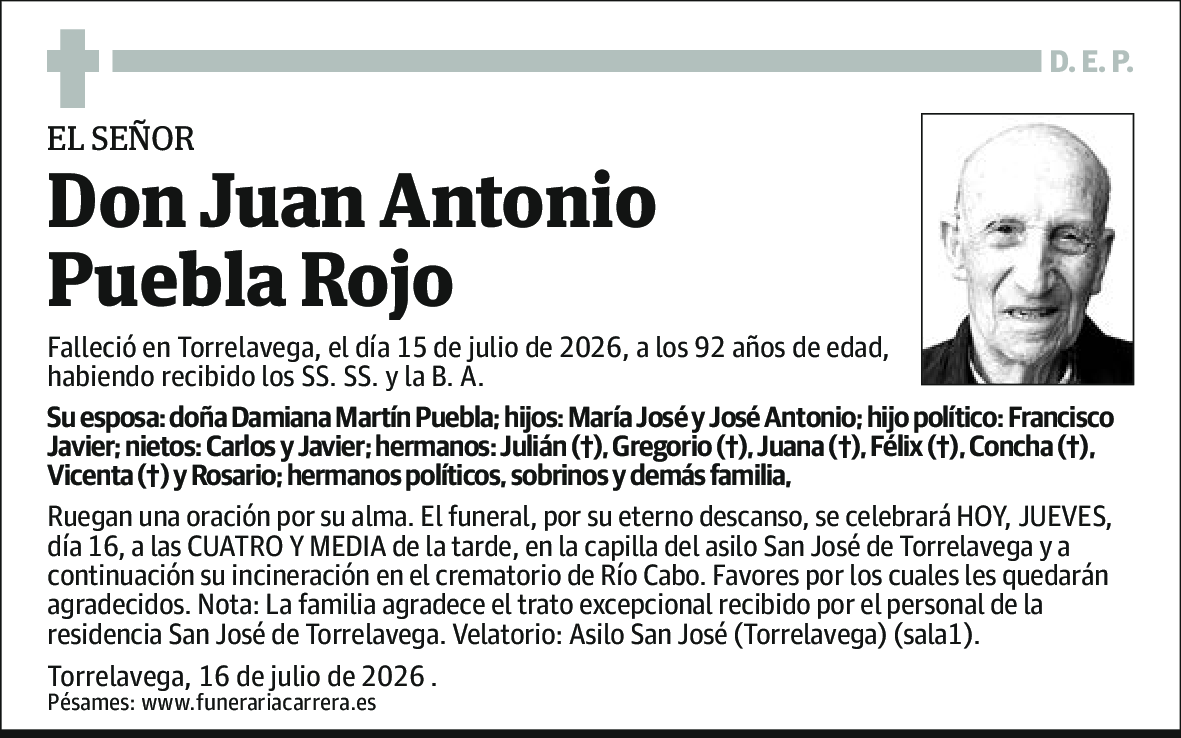 Juan Antonio Puebla Rojo