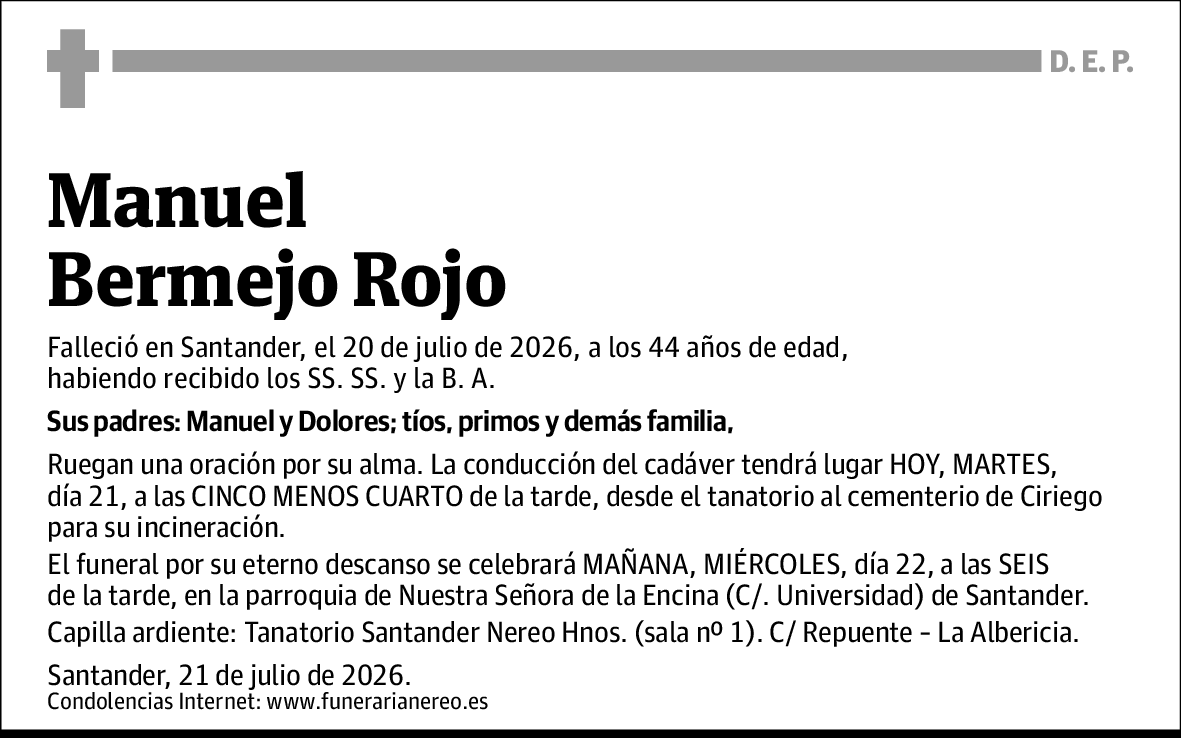 Manuel Bermejo Rojo
