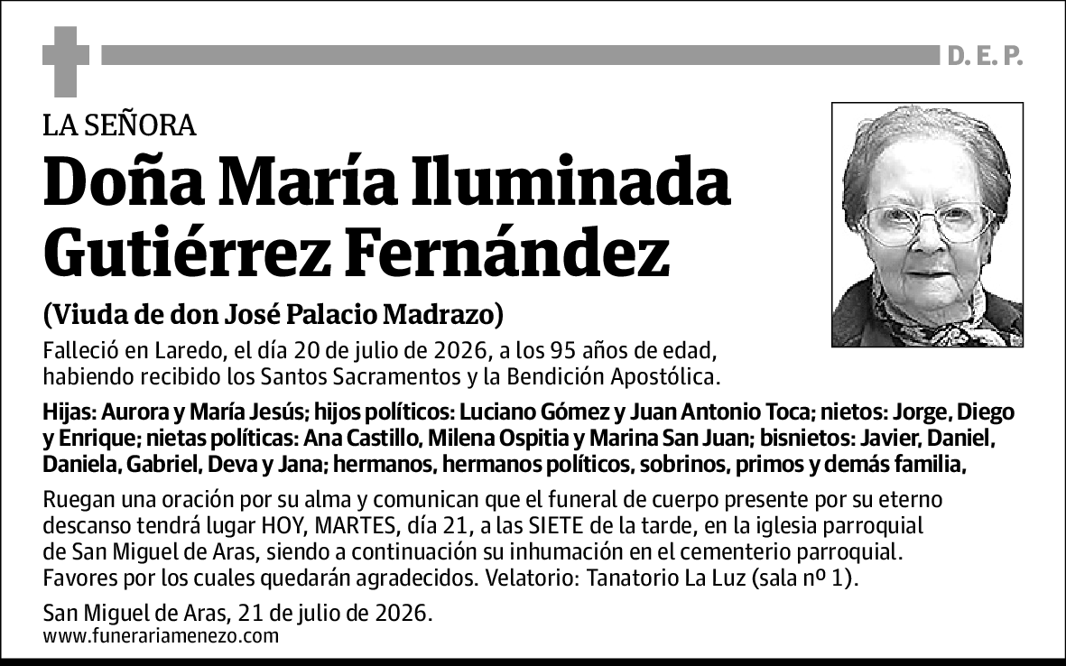 María Iluminada Gutiérrez Fernández