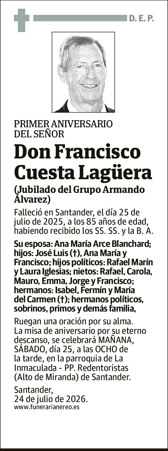 Francisco Cuesta Lagüera