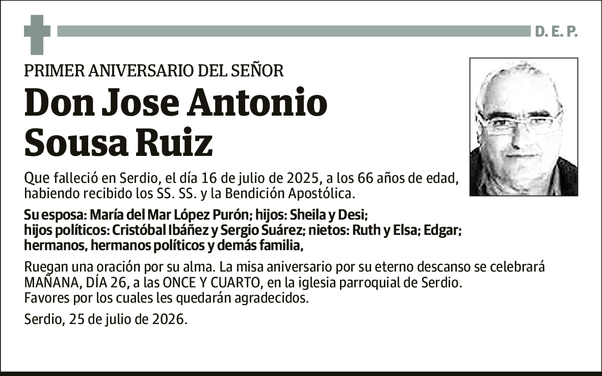 Jose Antonio Sousa Ruiz