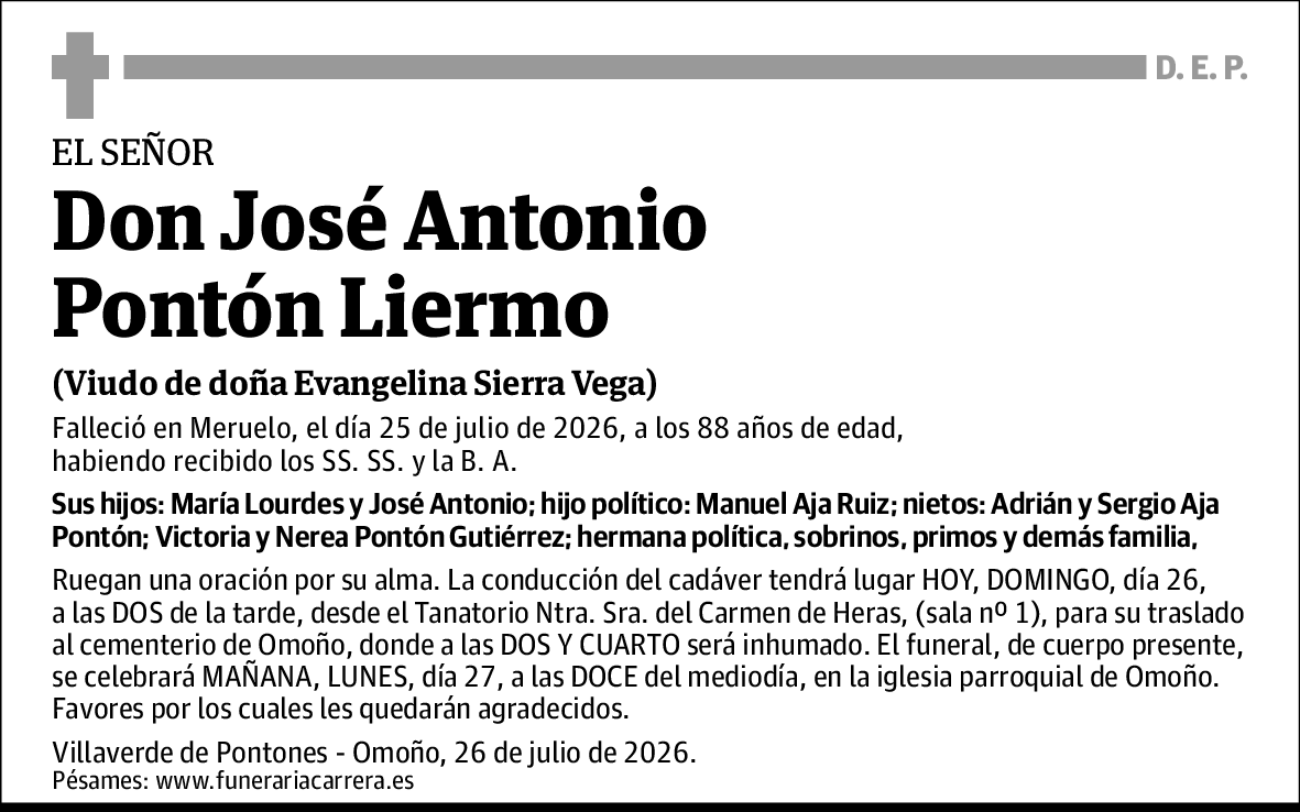 José Antonio Pontón Liermo
