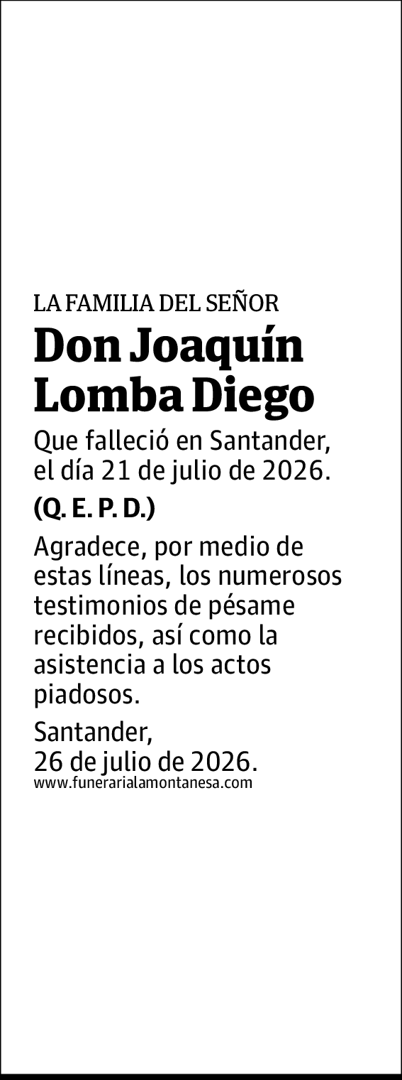 Joaquín Lomba Diego