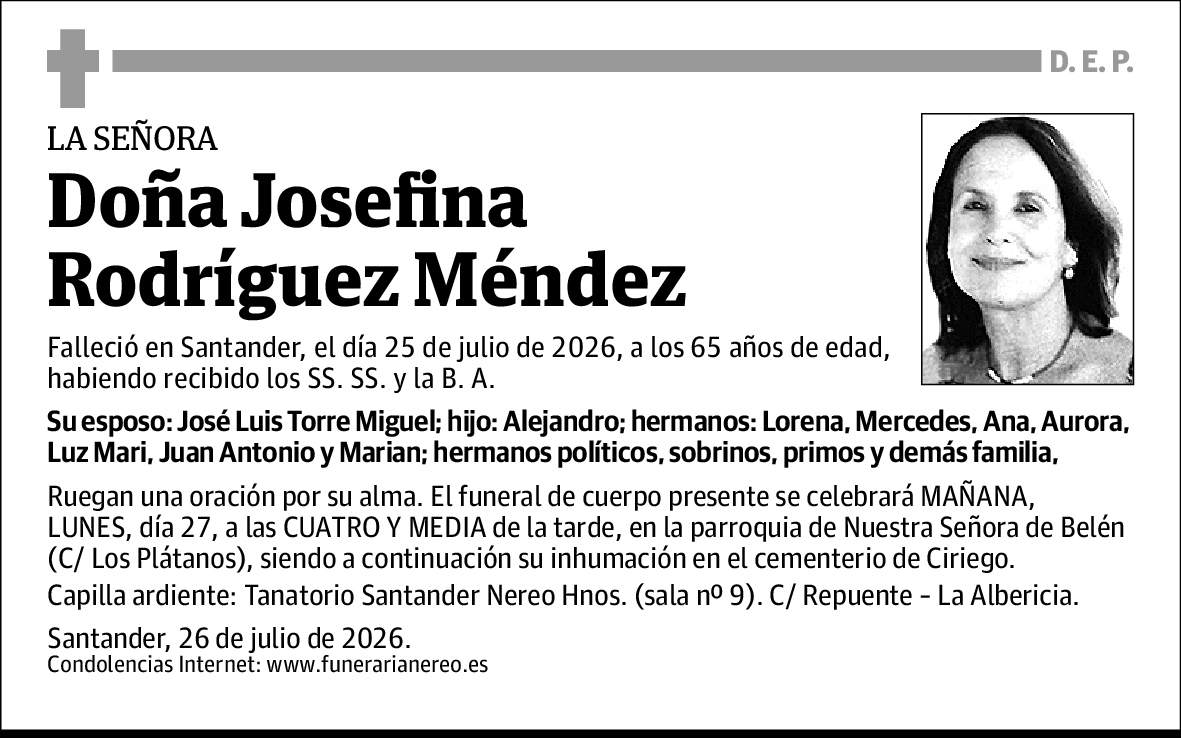 Josefina Rodríguez Méndez