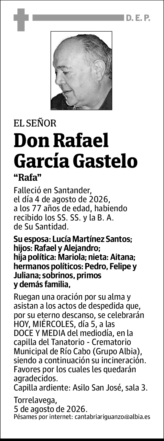 Rafael García Gastelo