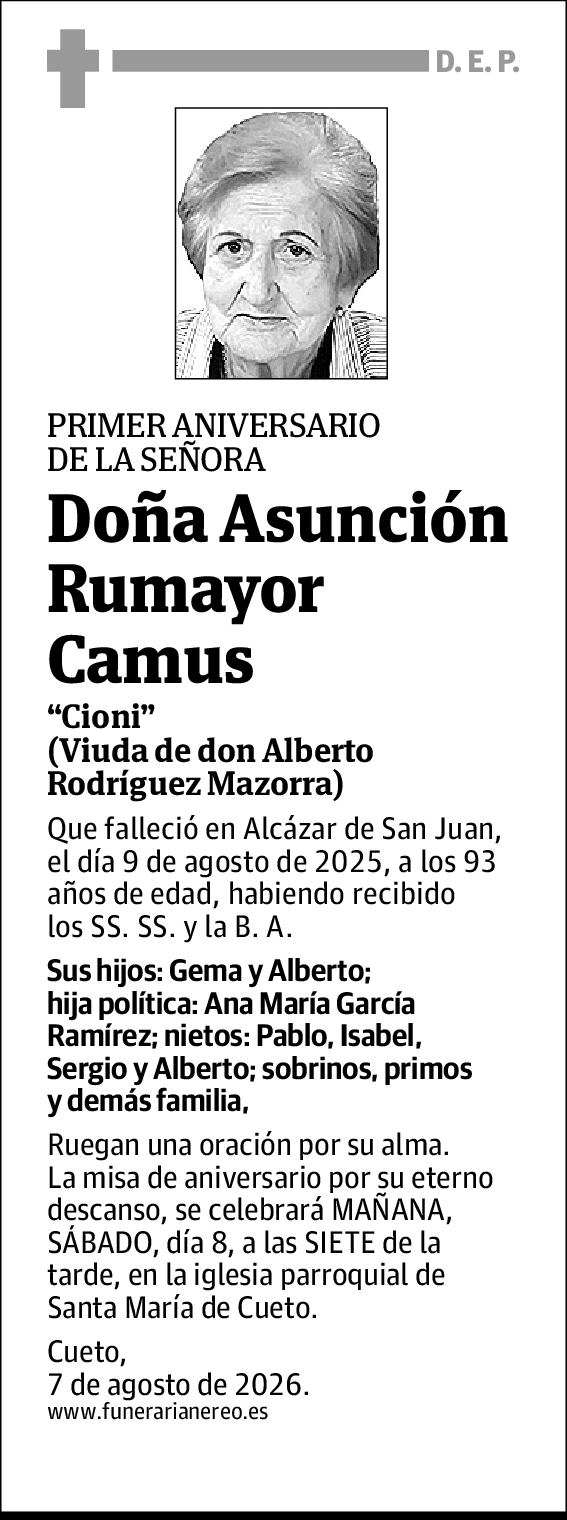 Asunción Rumayor Camus