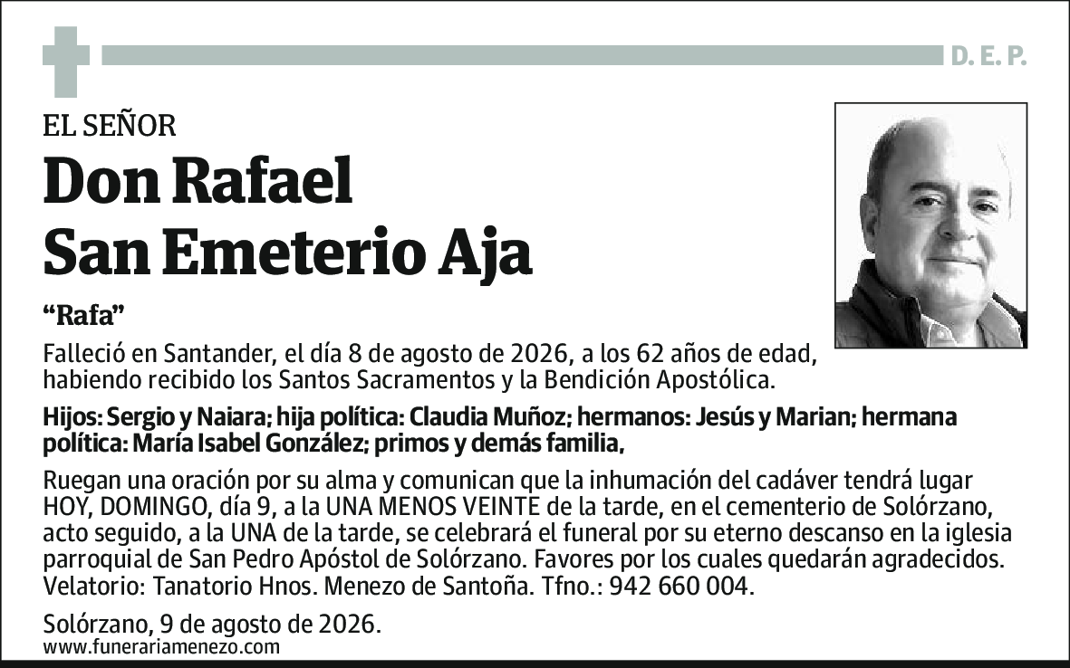 Rafael San Emeterio Aja