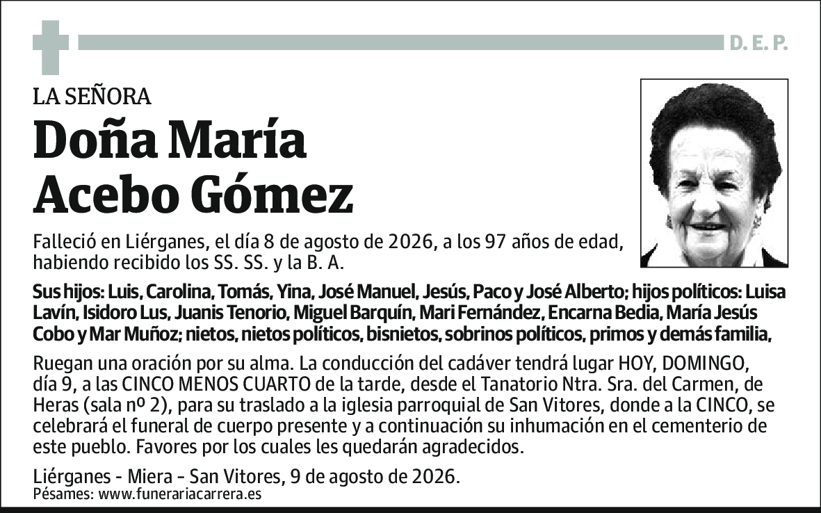 María Acebo Gómez