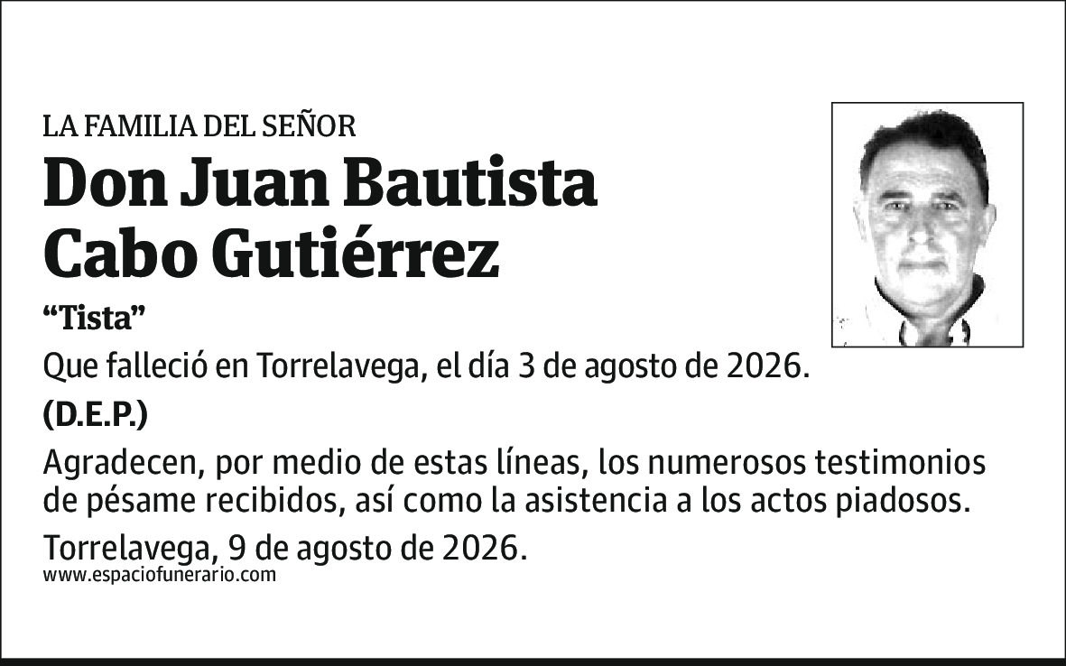 Juan Bautista Cobo Gutiérrez