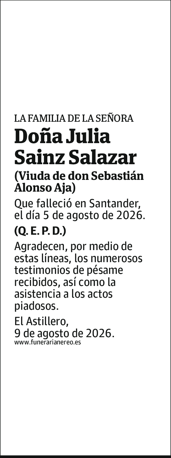 Julia Sainz Salazar