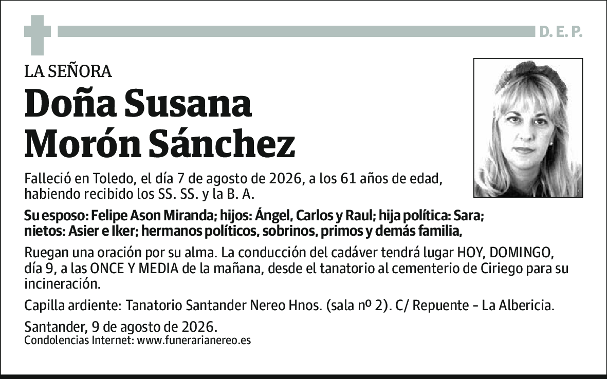 Susana Morón Sánchez
