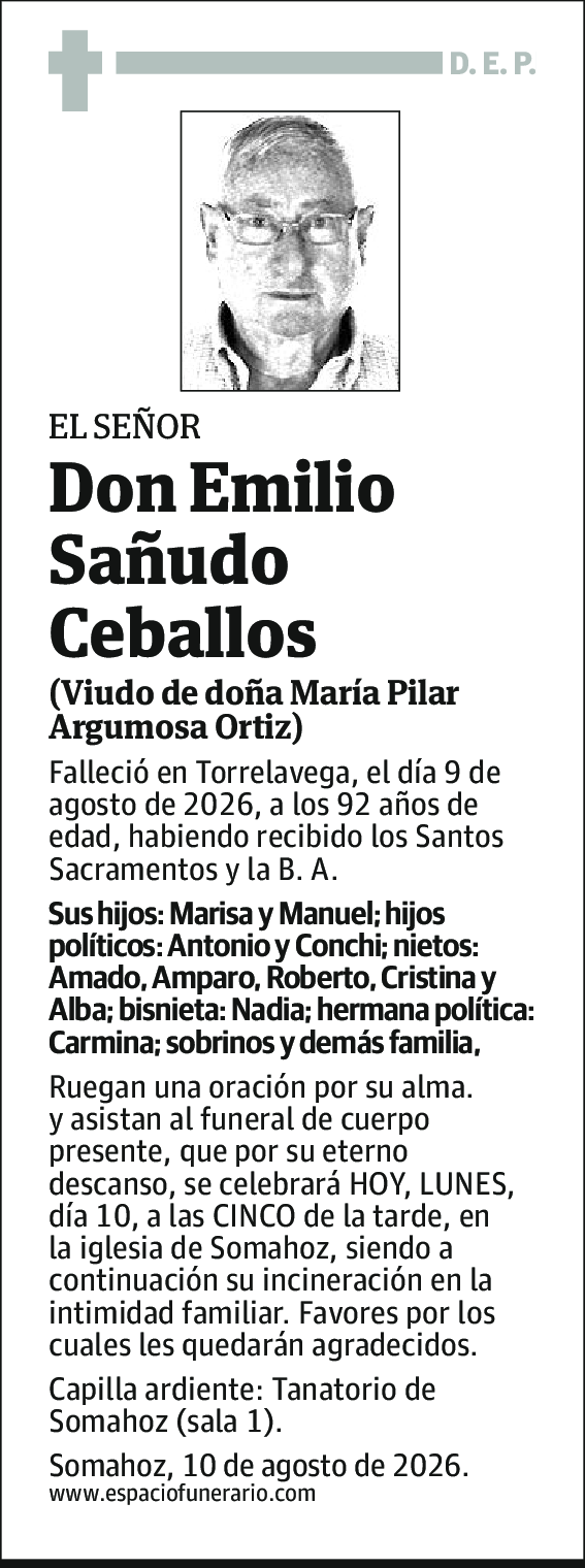 Ceballos Emilio Sañudo