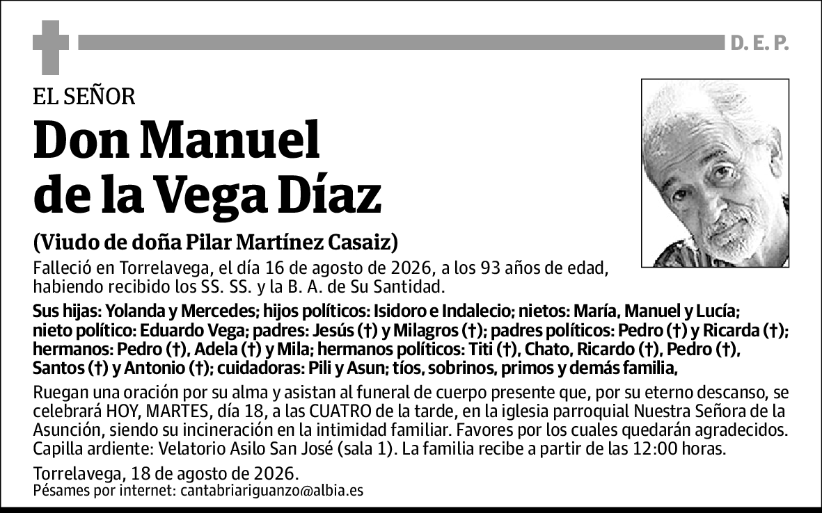Manuel de la Vega Díaz