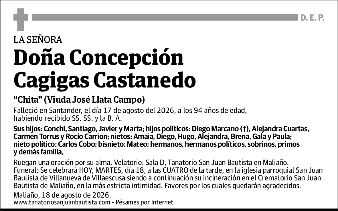 Concepción Cagigas Castanedo