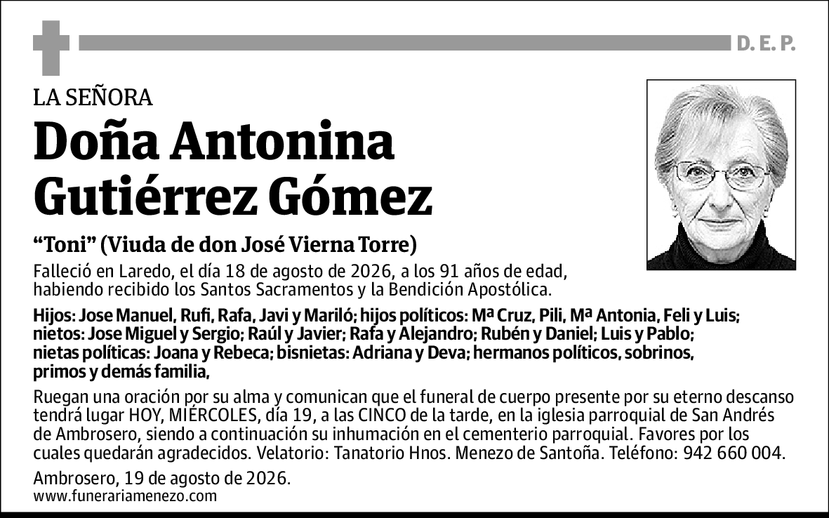 Antonina Gutiérrez Gómez