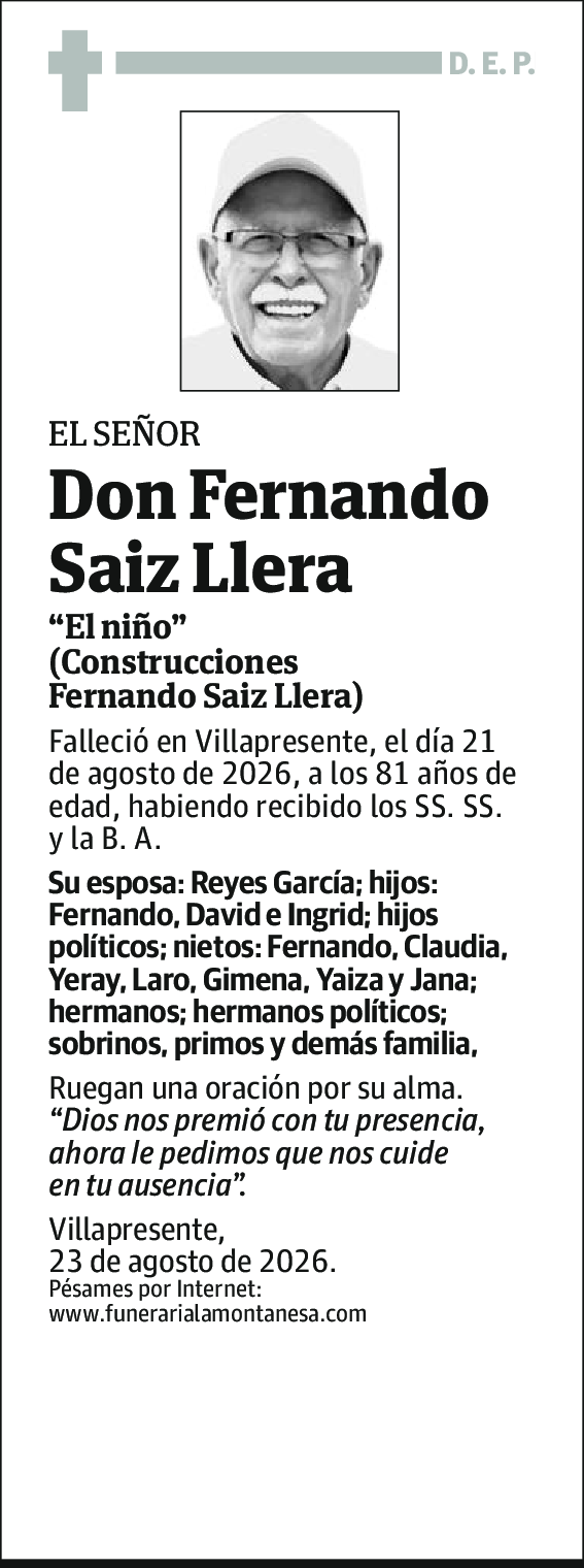 Fernando Saiz Llera