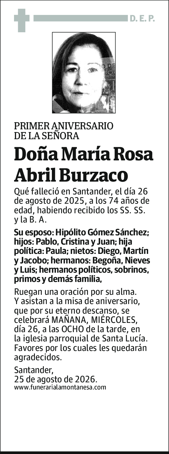 María Rosa Abril Burzaco