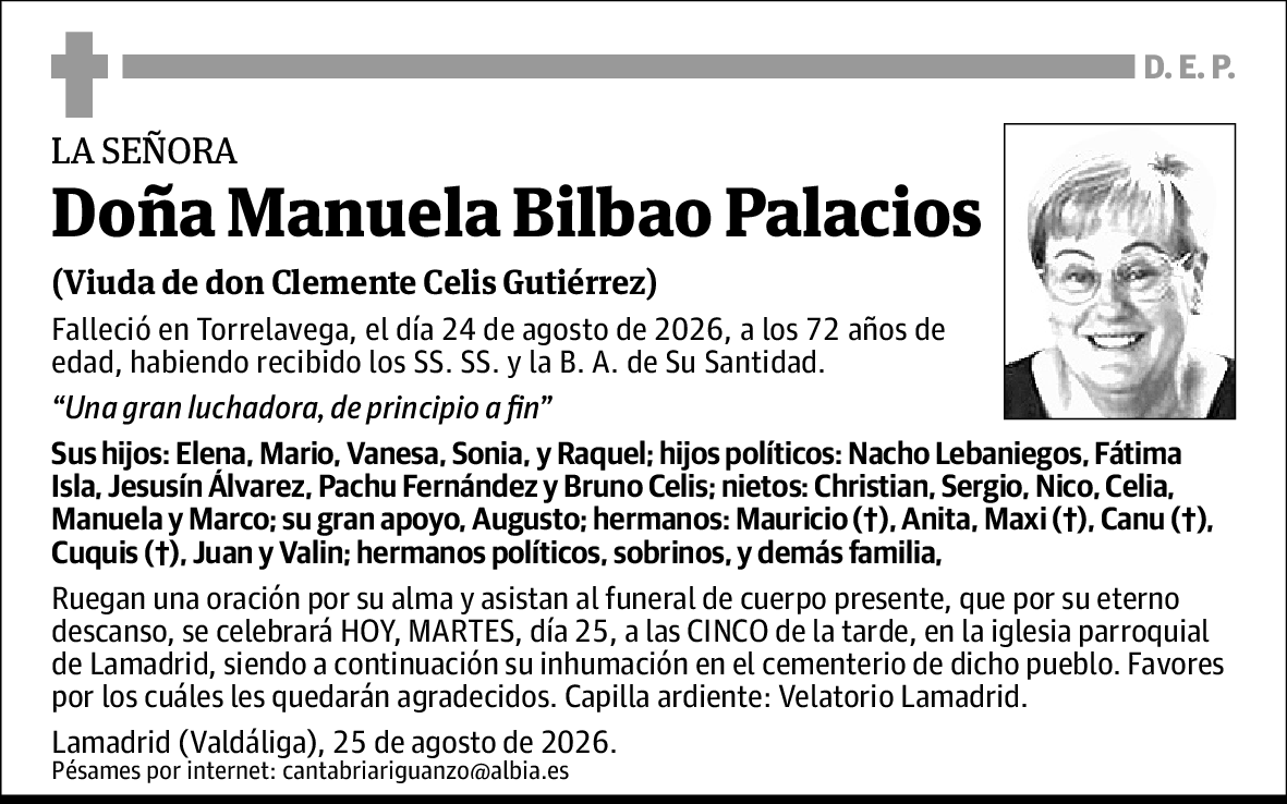 Manuela Bilbao Palacios