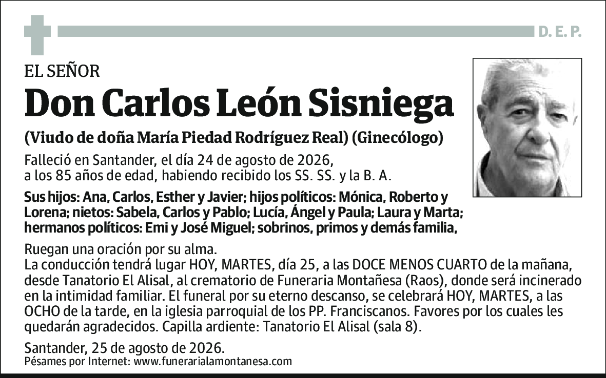 Carlos León Sisniega