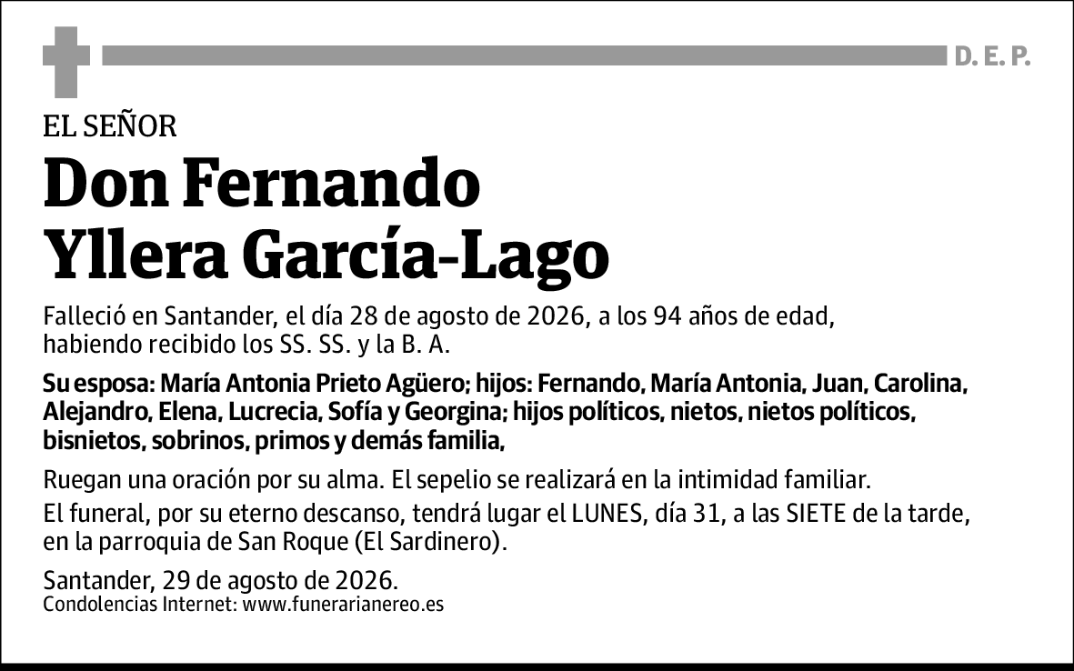 Fernando Yllera García-lago