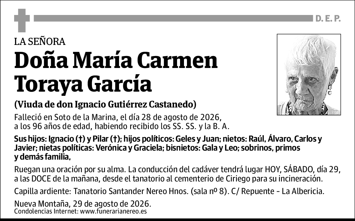 María Carmen Toraya García