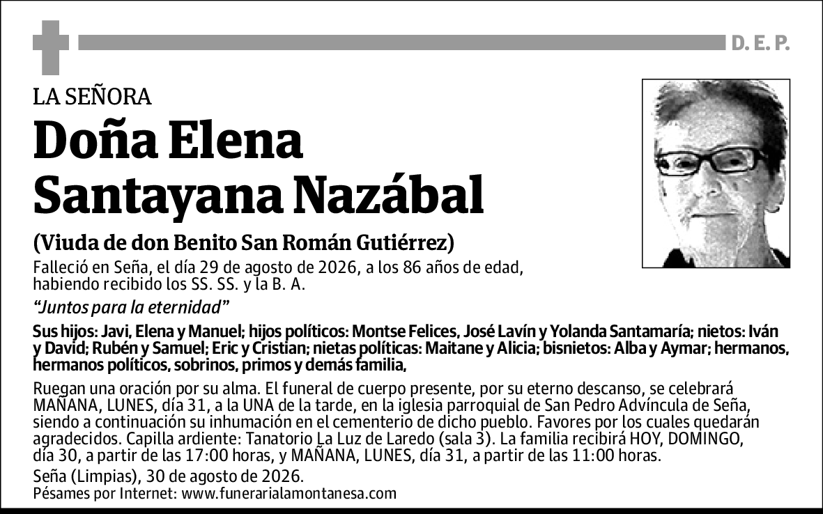 Elena Santayana Nazábal