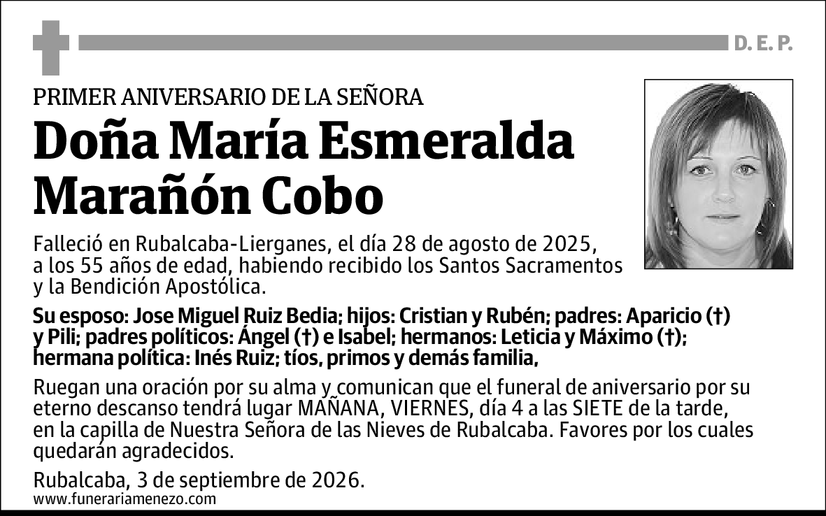 María Esmeralda Marañón Cobo