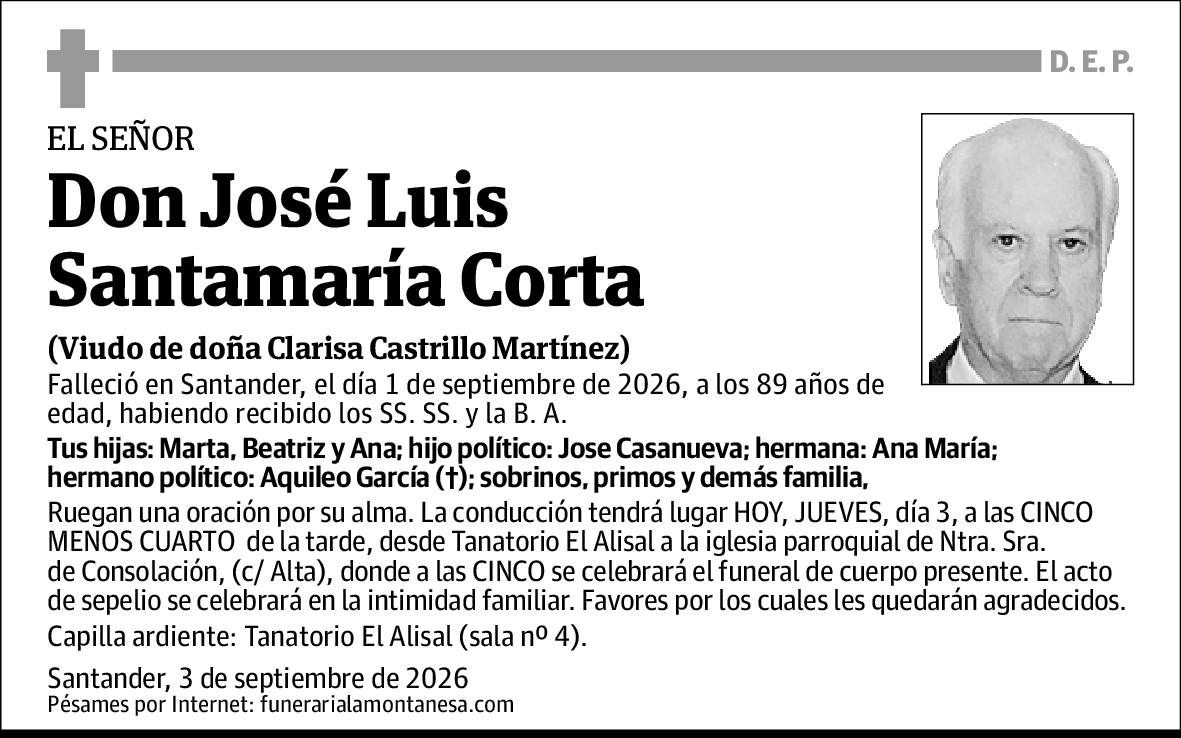 José Luis Santamaría Corta
