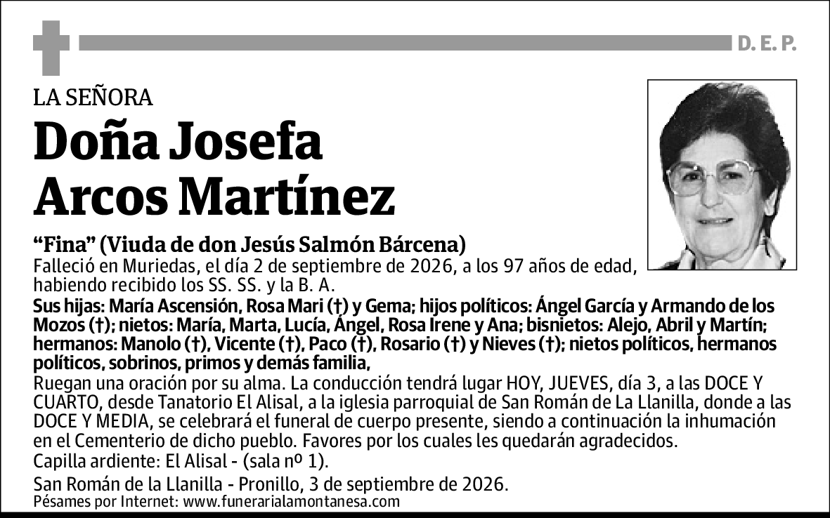 Josefa Arcos Martínez