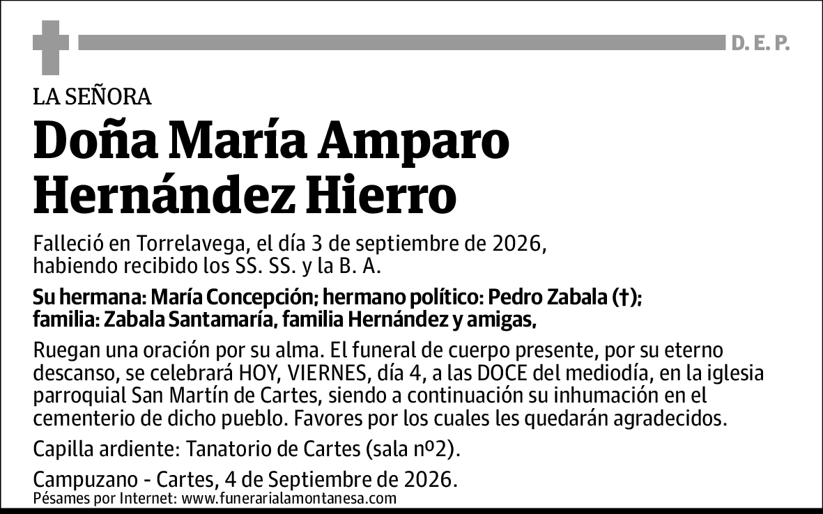 María Amparo Hernández Hierro