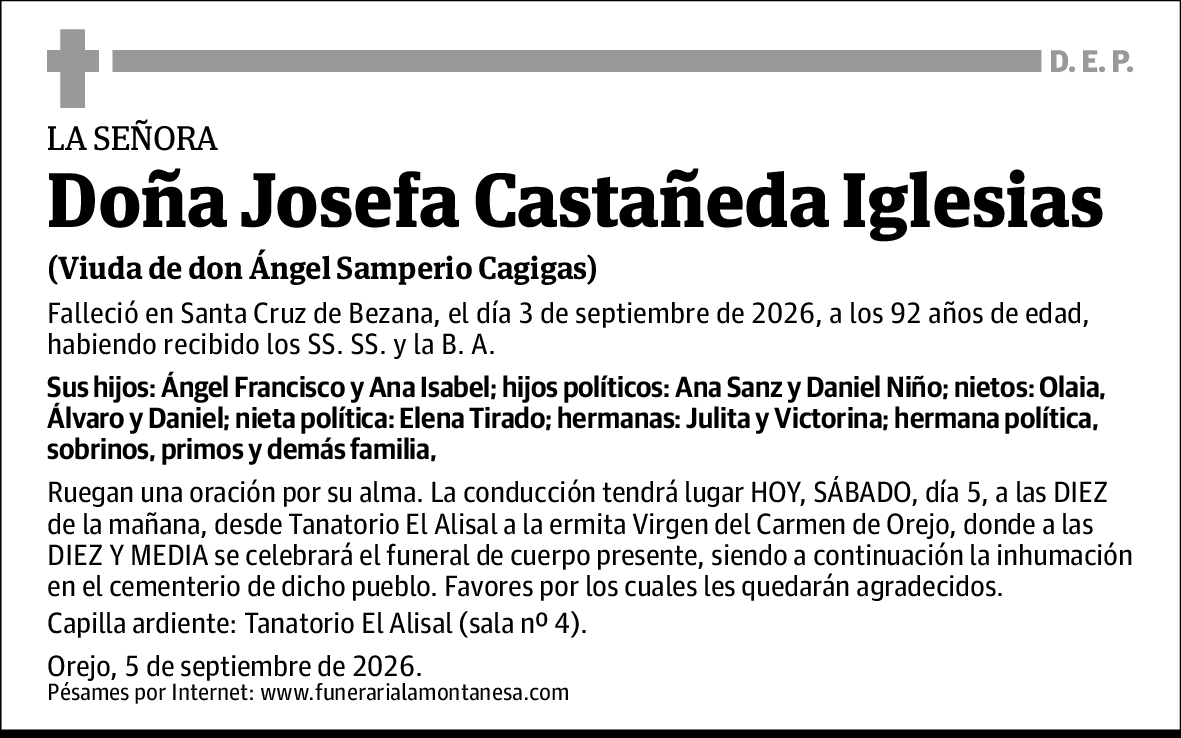 Josefa Castañeda Iglesias