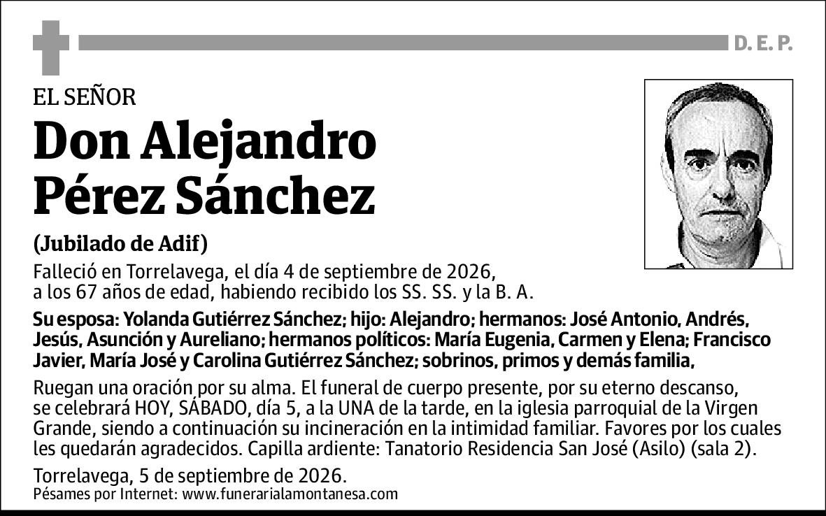 Alejandro Pérez Sánchez