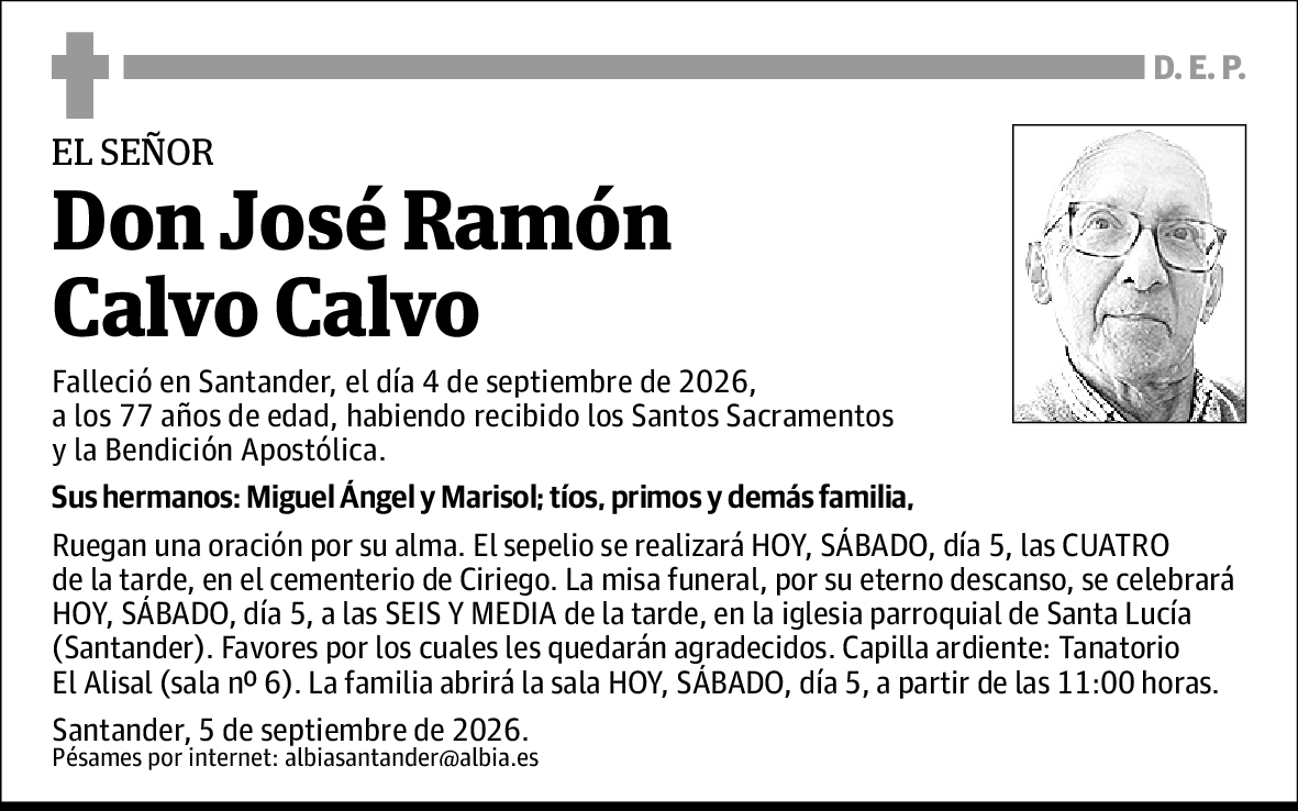 José Ramón Calvo Calvo