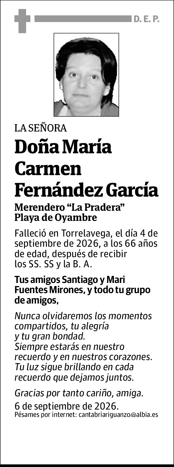 María Carmen Fernández García