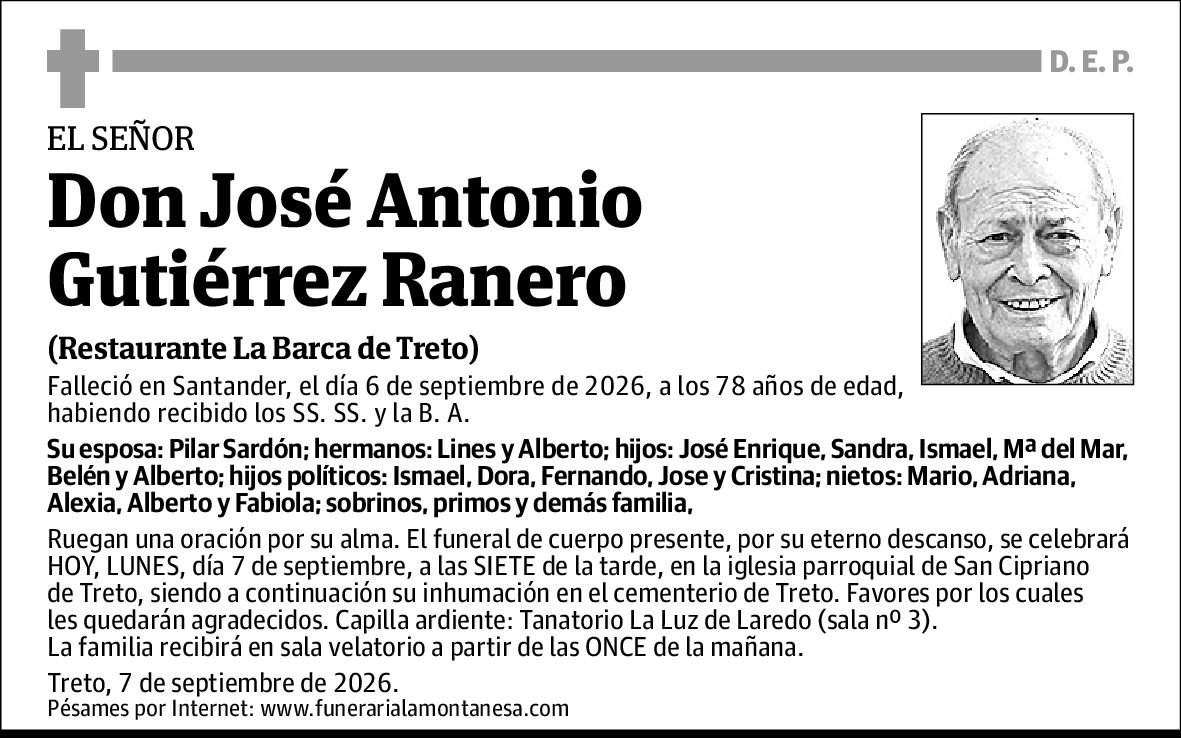 José Antonio Gutiérrez Ranero