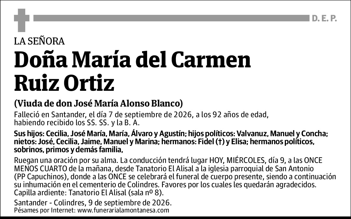 María del Carmen Ruiz Ortiz