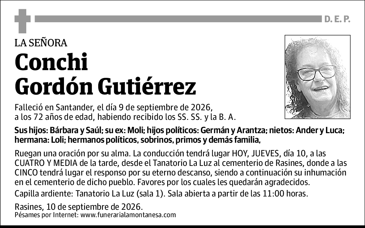 Conchi Gordón Gutiérrez