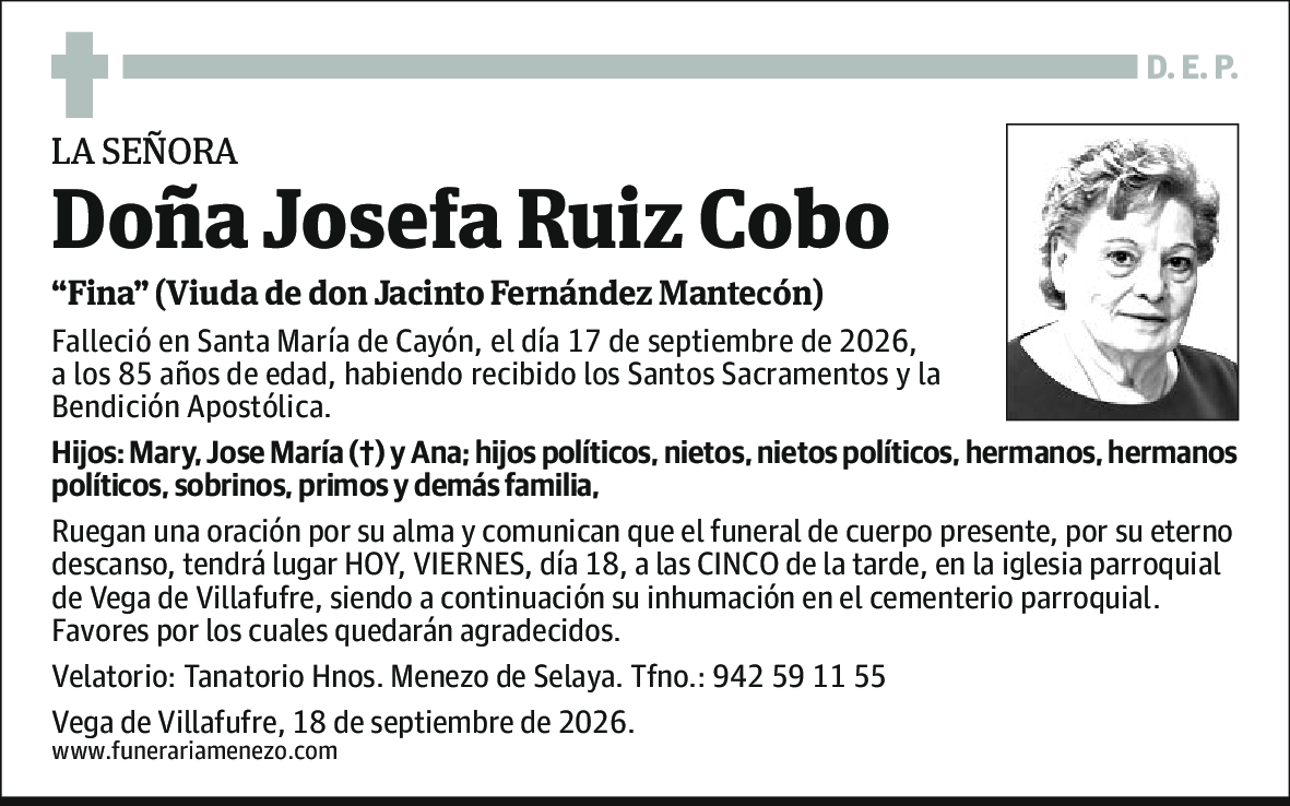 Josefa Ruiz Cobo